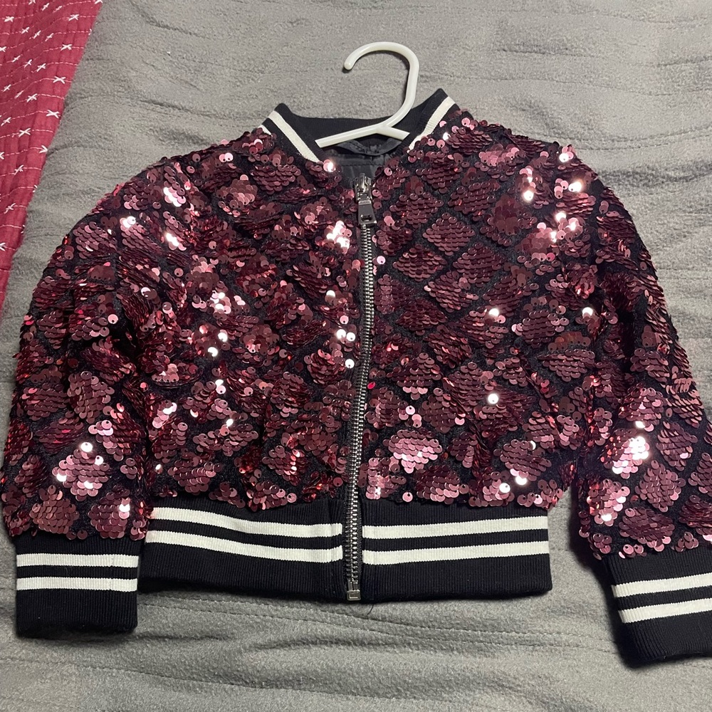 Sequins 24month baby girl jacket